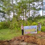 Personel Polres Humbahas Sosialisasikan Pencegahan Kebakaran Hutan Dan Lahan Kepada