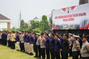 Polda Jateng Resmi Lepas Pengawal Pribadi untuk Amankan Paslon Pilkada 2024