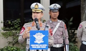 Polda Jateng All Out, Seluruh Polisi Diturunkan untuk Atur Lalu Lintas Pagi