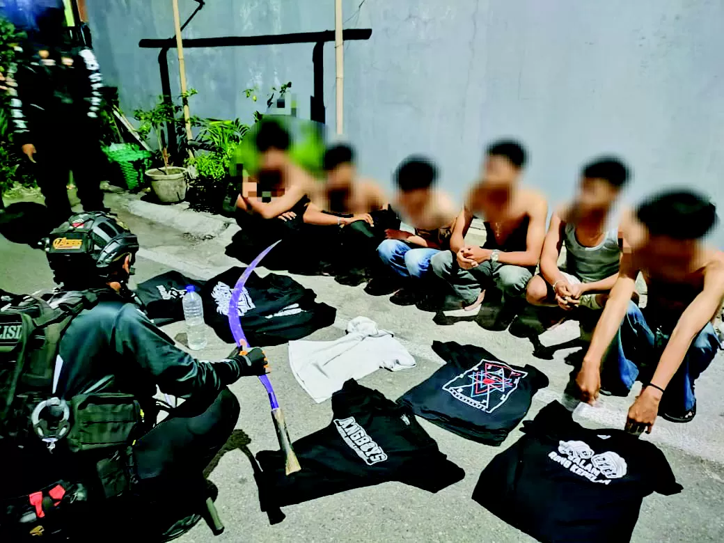 Polisi Amankan Pemuda Bersenjata Tajam, Tawuran Antar Geng Solo Dan