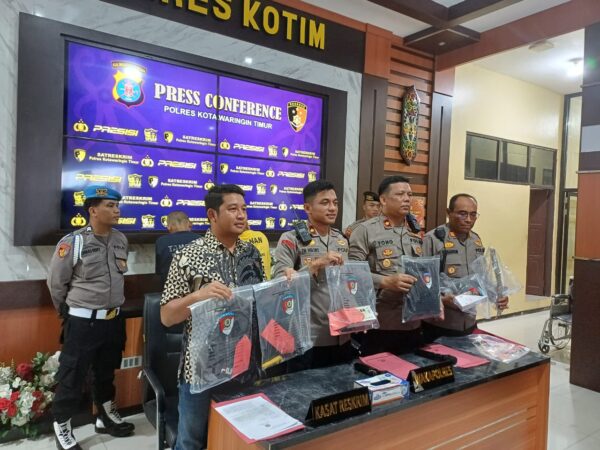 Polres Kotim Tangkap Dua Pelaku Curat Dan Curas Di Wilayah