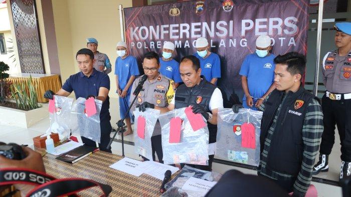 Polres Magelang Kota Amankan Tiga Pelaku Judi Dadu di Tengah Permainan