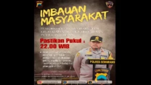 Polres Semarang Imbau Pembatasan Jam Keluar Malam Bagi Anak-anak untuk Cegah Tawuran