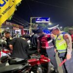 Polres Sragen Lakukan Razia Balap Liar Dan Tindak Pengendara Dengan