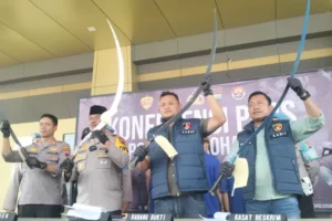 Polres Sukoharjo Tangkap 3 Pelaku Bersenjata Tajam Usai Video Viral