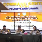 Polresta Banyuwangi Laksanakan Doa Bersama Virtual Untuk Pilkada Jatim 2024