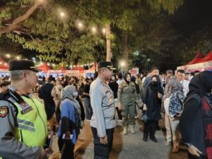 Polresta Banyuwangi Perkuat Pengamanan dengan Personel Siap Diandalkan di B-Fest