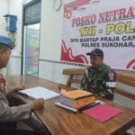 Posko netralitas tni polri didirikan, polres dan kodim sukoharjo komit jaga