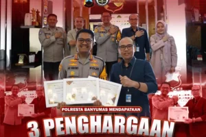 Polresta Banyumas Borong 3 Penghargaan Bergengsi dari KPPN Purwokerto