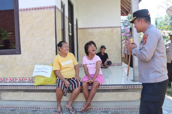 Program “minggu kasih” polres jembrana di desa nusasari: wujud nyata