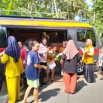 Program mobil sayur polresta banyuwangi, sosialisasi pilkada dengan sentuhan kemanusiaan