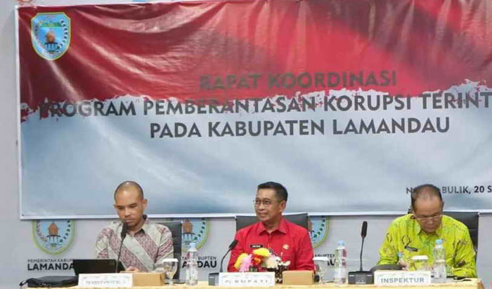 Rakor Pemkab Lamandau Dan Kpk: Kolaborasi Untuk Pemberantasan Korupsi