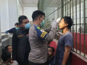 Operasi Mendadak, Tim Gabungan Polda Jateng dan Polres Boyolali Geledah Sel di Rutan Boyolali