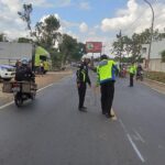 Tabrakan Motor Di Kalibagor Banyumas, Satu Nyawa Melayang Terlindas Truk