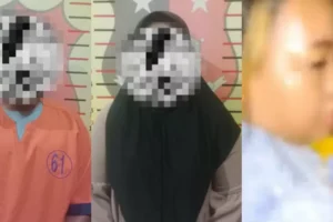 Terbukti Lakukan Tindak Penganiayaan Bocah 3 Tahun, Ibu Tiri dan Ayah Kandung Ditahan di Rutan Polresta Banyuwangi