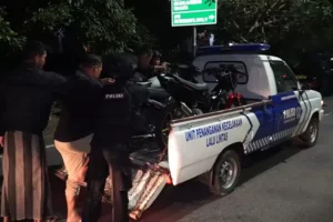 Timsus Black Mamba Polres Boyolali Tindak Balap Liar, Puluhan Pemuda Diamankan