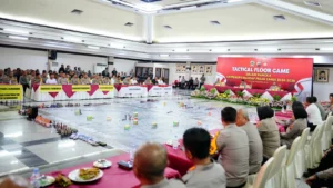 Polda Jateng Gelar Tactical Floor Game Matangkan Pengamanan Pilkada 2024