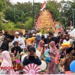 Tradisi Maulid Nabi, 10 Ribu Kembang Telur Warna Warni Ramaikan Banyuwangi