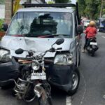 Tragedi Di Mertoyudan, Pikap Tabrak 3 Motor Beruntun, 1 Nyawa