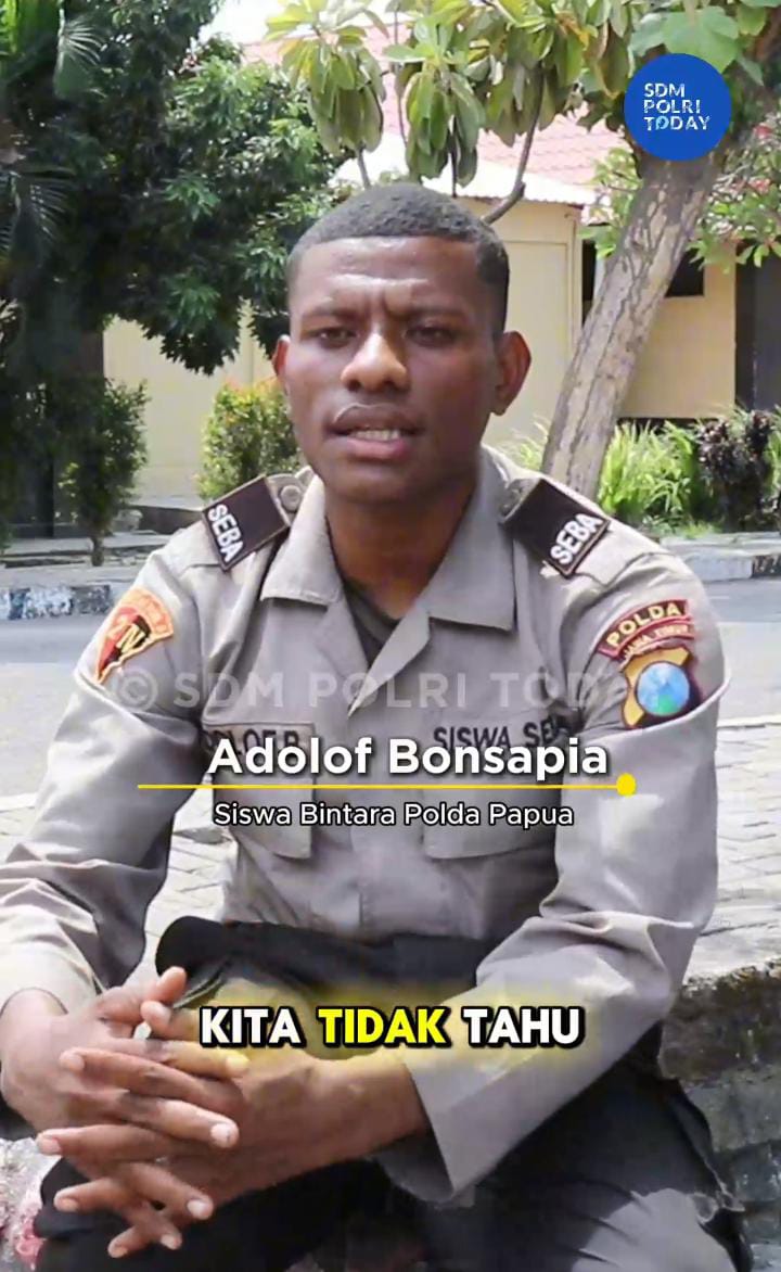 Video: Kisah Siswa Bintara Papua Di Spn Polda Jatim: Tantangan