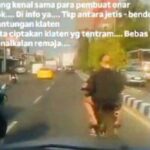 Viral! Polisi Kejar Pemotor Bersenjata Di Jalan Jogja Solo Klaten, Begini