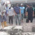 Warga Bongkar Paksa Pembatas Beton Di Simpang Tiga Pejagan, Kasat