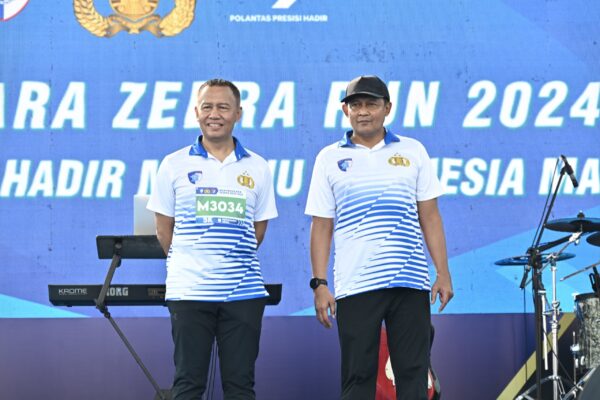 Berlari Bersama Polantas, Bhayangkara Zebra Run 2024 Disambut Antusias di Jateng