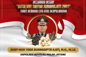 AKBP M Yoga, Kapolres Boyolali, Dimakamkan di Depok dengan Penghormatan Polda Jateng