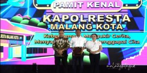 Serah Terima Jabatan Kapolresta Malang Kota, Pj. Wali Kota Malang Hadir