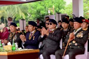 Apel Kesiapan Pengamanan Pelantikan Presiden 2024 Dihadiri oleh Jokowi