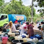 Bantuan Air Bersih Di Banjarnegara Tetap Berlanjut Meski Hujan Mulai