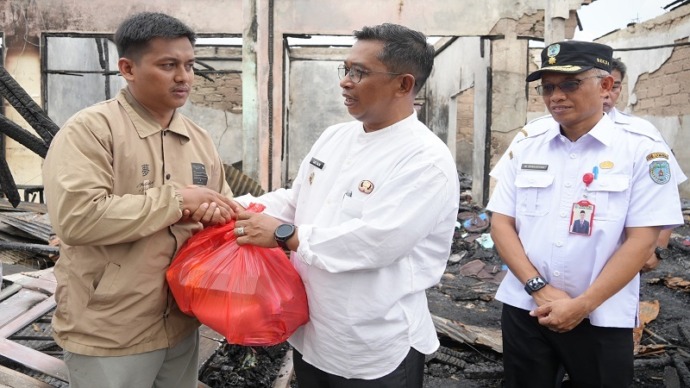 Bantuan Tali Asih Mengalir, Korban Kebakaran Ditawarkan Relokasi Ke Nanga