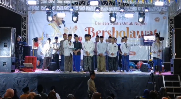 Barik Li Deklarasi Pemilu Damai Dan Gelar Sholawat Bersama Jelang