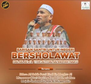 Barik Li Gelar Sholawat dan Deklarasi Pemilu Damai Jelang Pilkada 2024 di Jawa Tengah