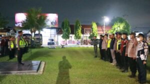 Cegah Kriminalitas, Polres Batang Gelar Patroli Skala Besar