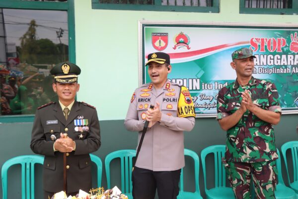 Dandim 0704 Banjarnegara Terkejut Oleh Kapolres Dalam Perayaan Hut Ke 79