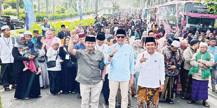 Demi Kebersamaan, 1.920 Warga Kedungkandang Ikut Ziarah Wali Lima Bersama