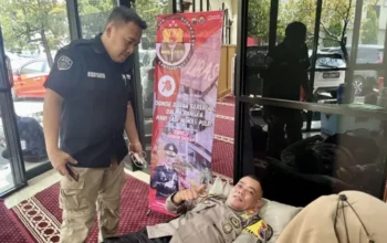 Donor Darah Semarakkan Hut Humas Polri Ke 73