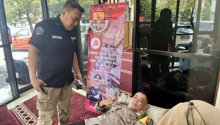 HUT Humas Polri ke-73, Donor Darah Dilaksanakan di Berbagai Daerah