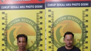 Dua Pengedar Sabu Ditangkap di Kawasan Pantai Jetis Cilacap oleh Polisi