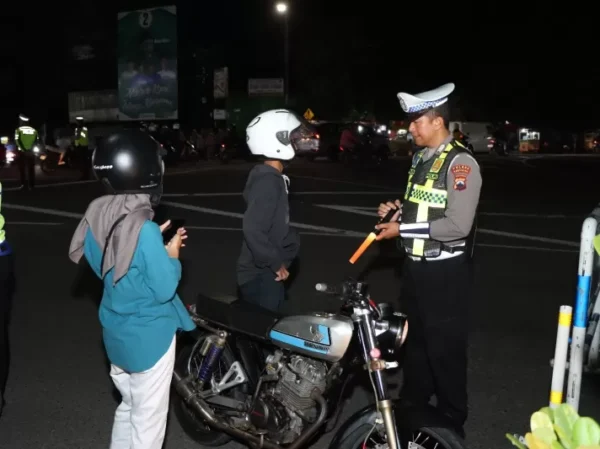 Puluhan Pengendara Motor Berknalpot Brong Ditilang Polres Kebumen, Warga Keluhkan Kebisingan