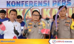 Bawa Senjata Tajam dan Hendak Tawuran, Tiga Pemuda Ditangkap Polisi