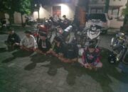 Gegara Balap Liar, 10 Sepeda Motor Berknalpot Brong Disita Polsek