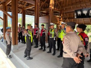 Giat Baksos HUT TKSK Ke-15 Berjalan Aman Berkat Pengamanan Polres Banjarnegara