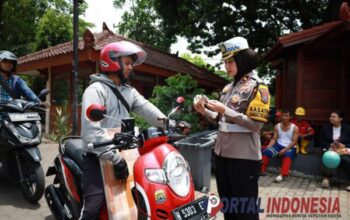 Hari Ke 10 Operasi Zebra Semeru 2024, Satlantas Polresta Malang Kota