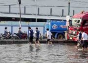 Hati-Hati! Jalan Kudus-Semarang Sayung Demak Diprediksi Alami Rob Besok