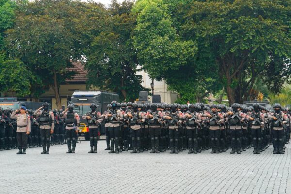 Jelang Pengambilan Sumpah Presiden, Polri Gelar Apel Pasukan Pengamanan