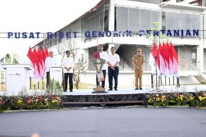 Pusat Riset Genomik Pertanian di Humbahas Resmi Dibuka oleh Jokowi