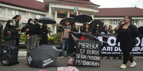 Kamisan Malang, Warga Bersatu Suarakan Keadilan Tragedi Kanjuruhan