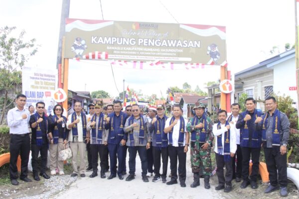 Kampung Pengawasan Humbahas Diresmikan, Bawaslu Sumut: Upaya Efektif Cegah Pelanggaran